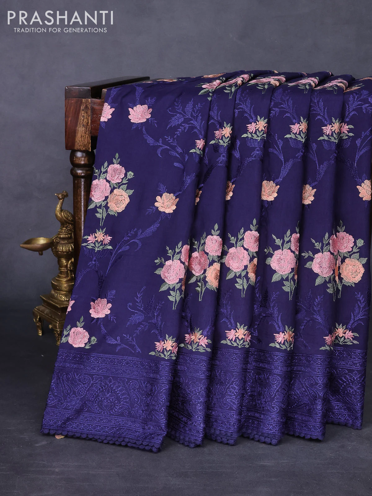 PBU4966 2 DhiWali Chikankari Sarees